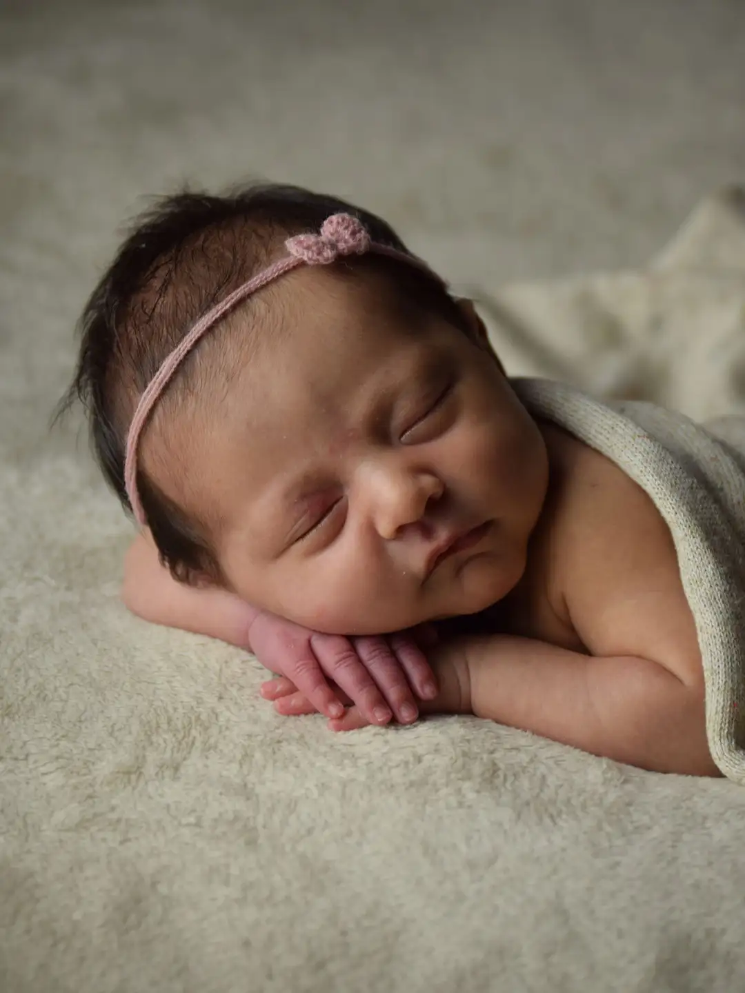 Newborn before editing